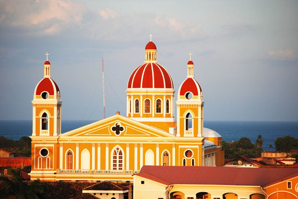 Cathedral of Granada at Sunset